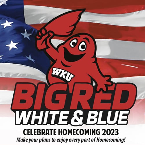 Big Red White And Blue