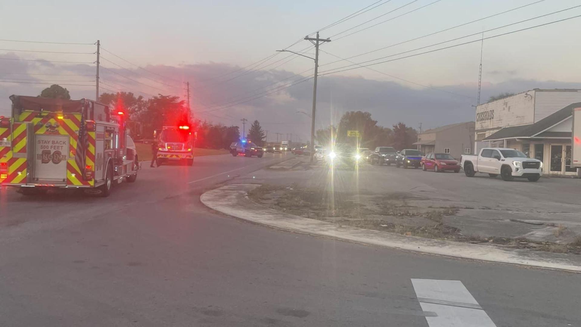 WCSO responds to collision at Nashville Road, Woodburn Allen Springs