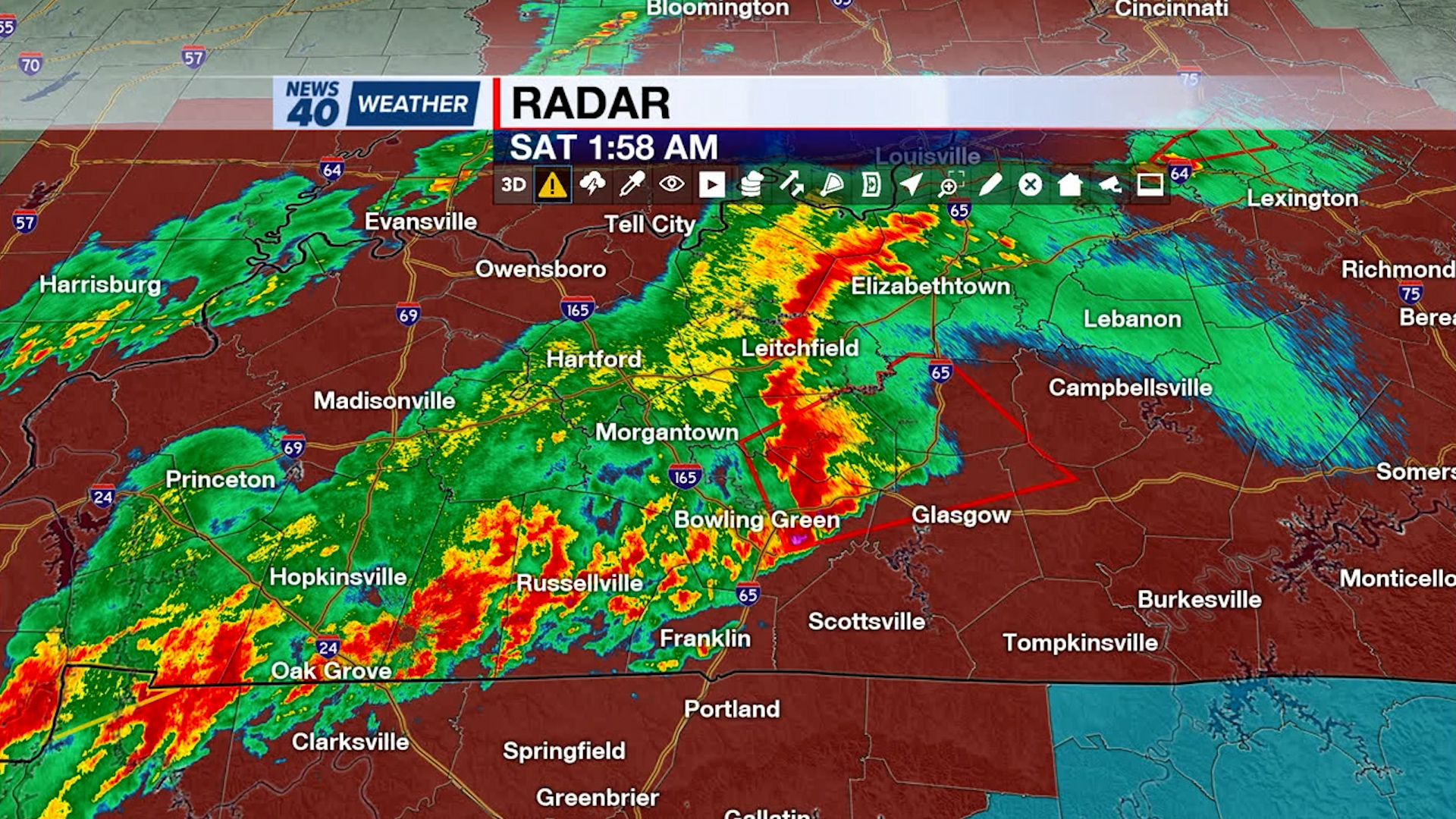 SOKY Weather Trends WNKY News 40 Television