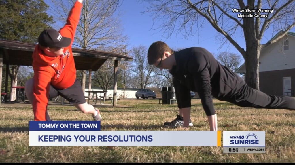 Tommy On The Town: Keeping Your Resolutions