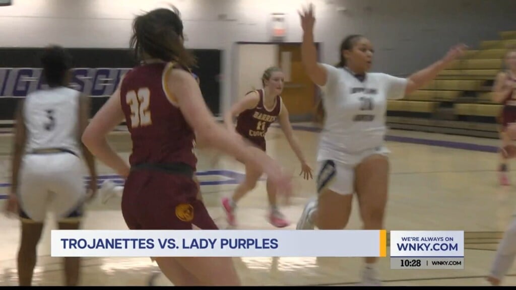 Lady Purples Defend Home Court Against Trojanettes