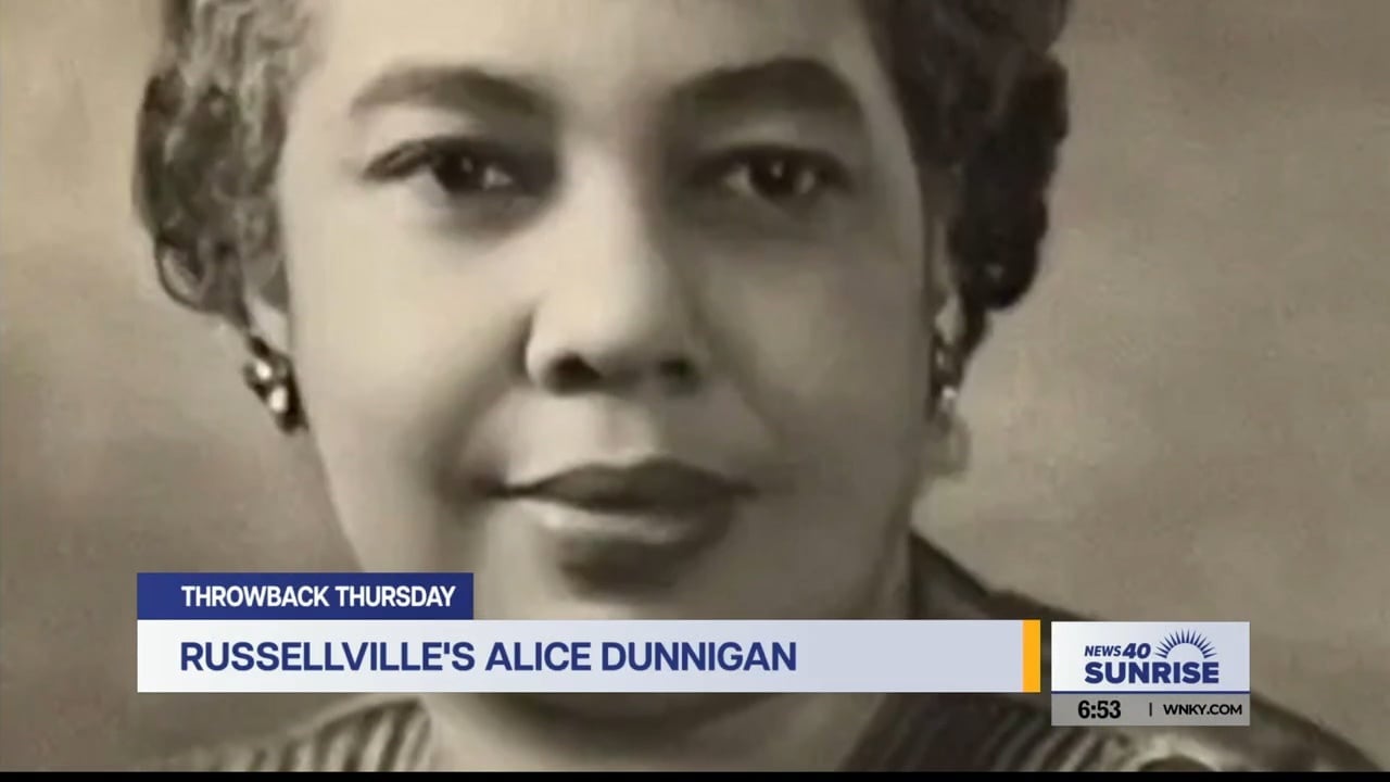 Throwback Thursday: Russellville's Alice Dunnigan, first female African ...