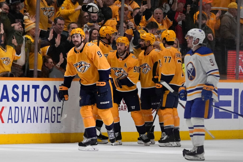 Sabres Predators Hockey