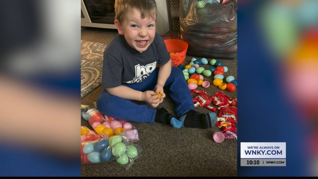 Franklin Boy Spreading Love This Easter, Nolan's Eggs Of Kindness