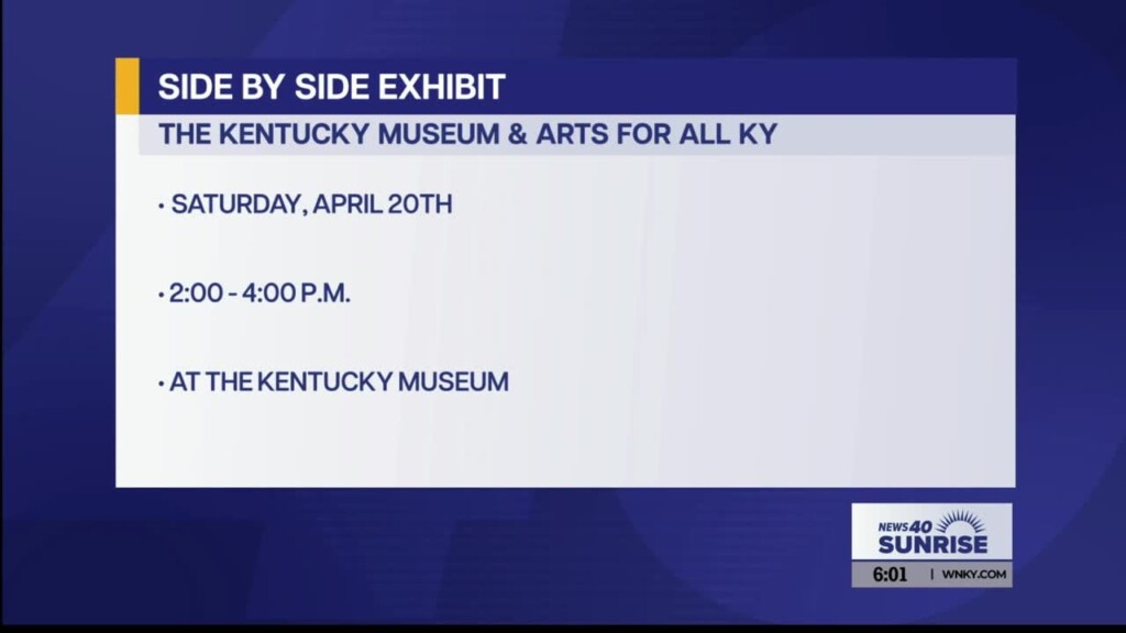 Side By Side Exhibit Opens Up