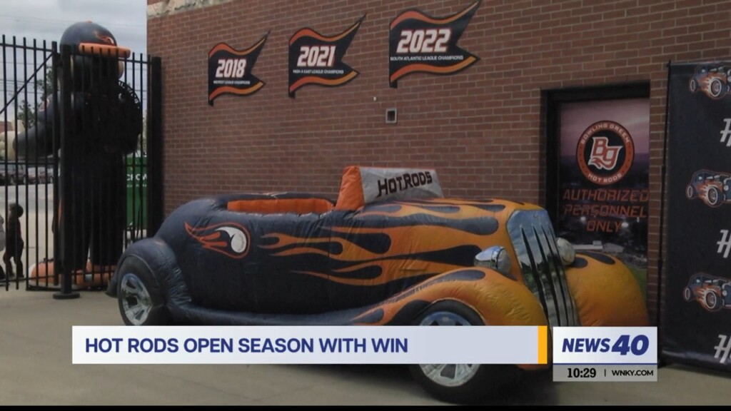 Hot Rods Steal Franchise Record Seven Bases, Take Opening Day 6 1