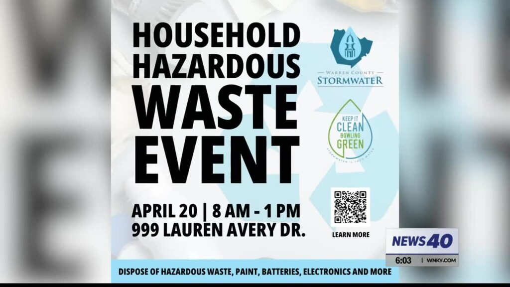 Warren County Government Is Holding Biannual Household Hazardous Waste Event