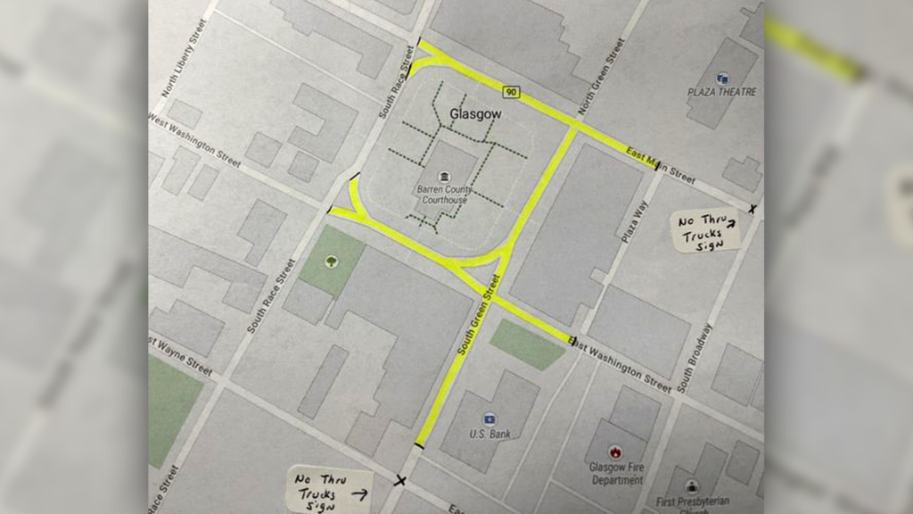 Glasgow Road Closure
