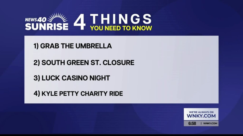 4 Things You Need To Know 5 6 24