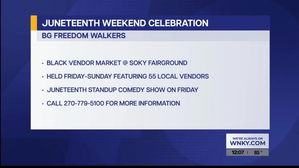 Juneteenth Celebrations Kick Off This Weekend! - WNKY News 40 Television