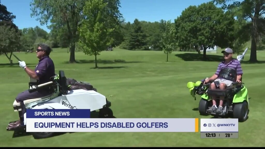 Il: New Equipment Helps Disabled Golfers