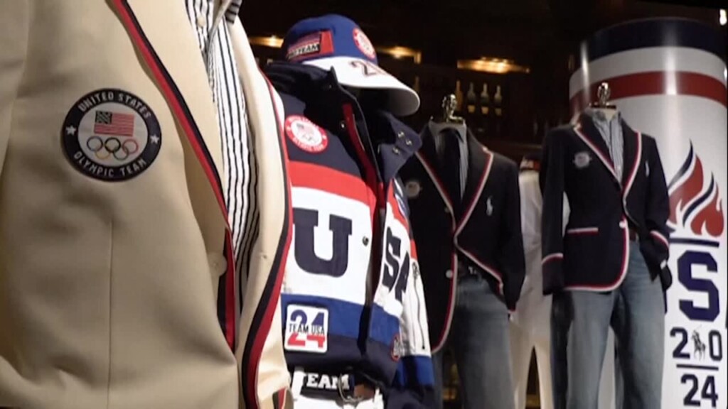 Ralph Lauren Goes With Blue Denim Jeans For Team Usa's Olympic Ceremony Uniforms
