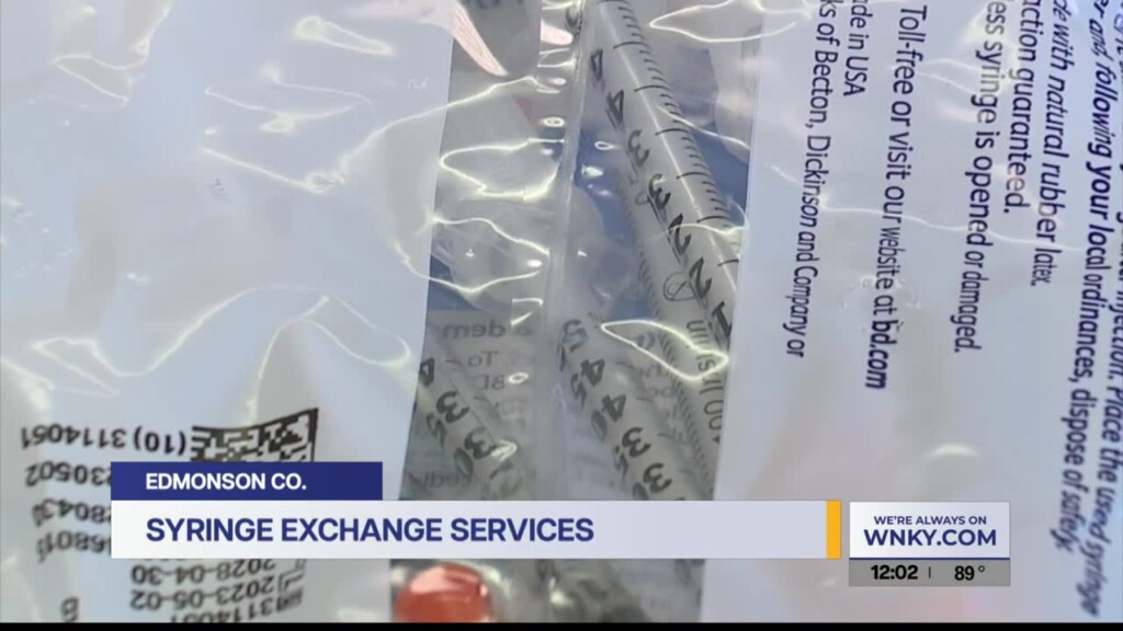 Syringe Exchange Program Comes To Edmonson Co.