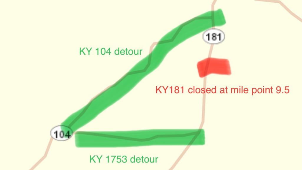 Ky 181 Closure