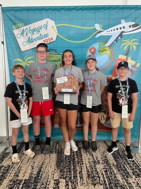 Rich Pond Elem National Beta 4th Place