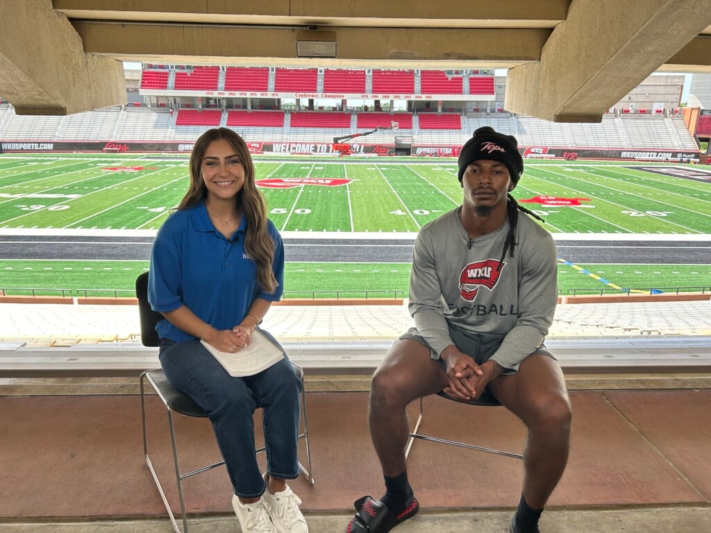 News 40 interview with WKU's Anthony Johnson Jr.