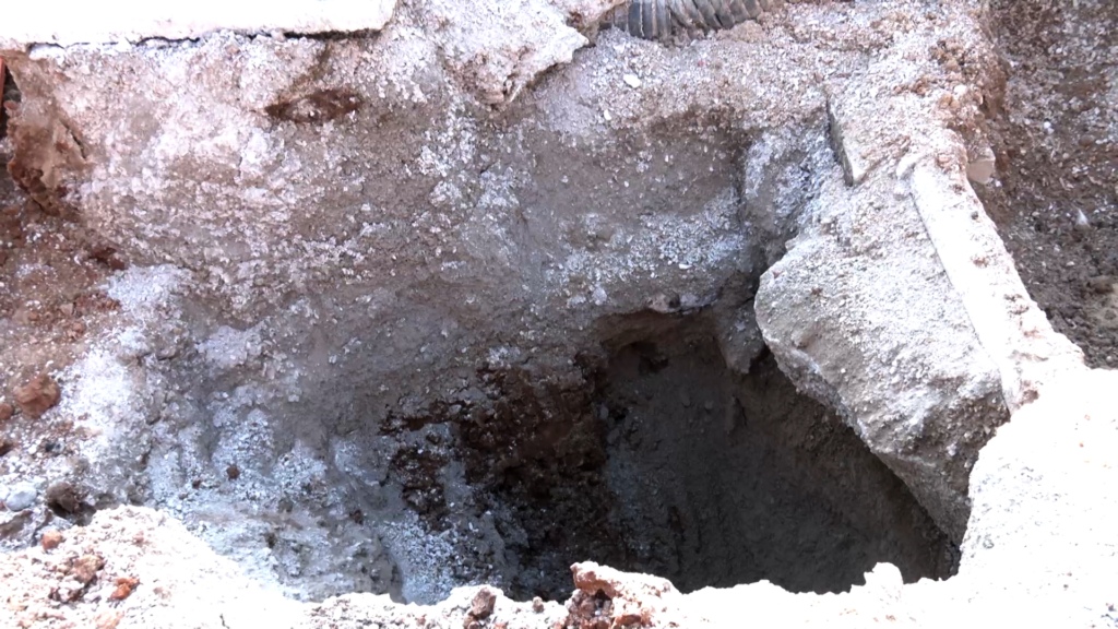 Single Tree Way Sink Hole