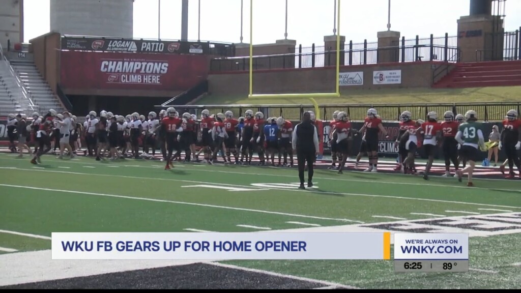 Wku Football Gears Up For Home Opener