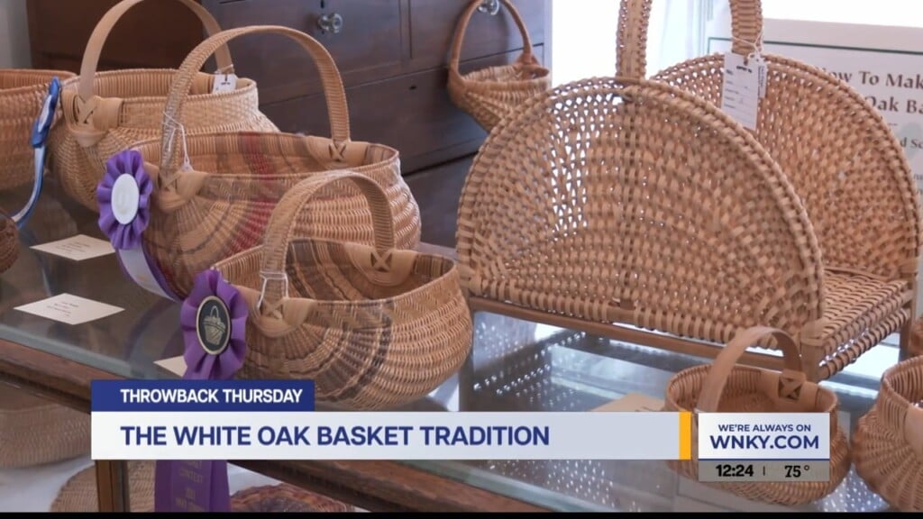 Throwback Thursday White Oak Basket Tradition