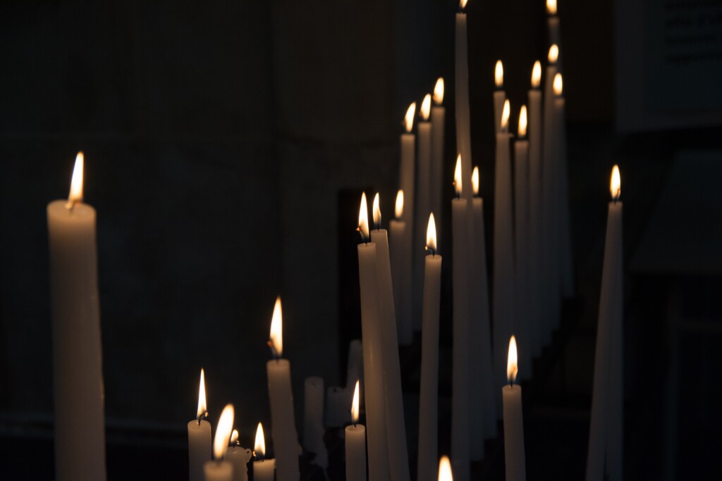 Burning Candles In A Church 2023 11 27 05 25 10 Utc