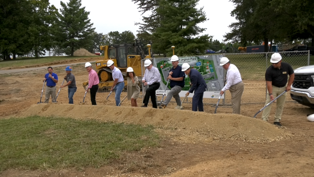 American Legion Park Groundbreaking 1