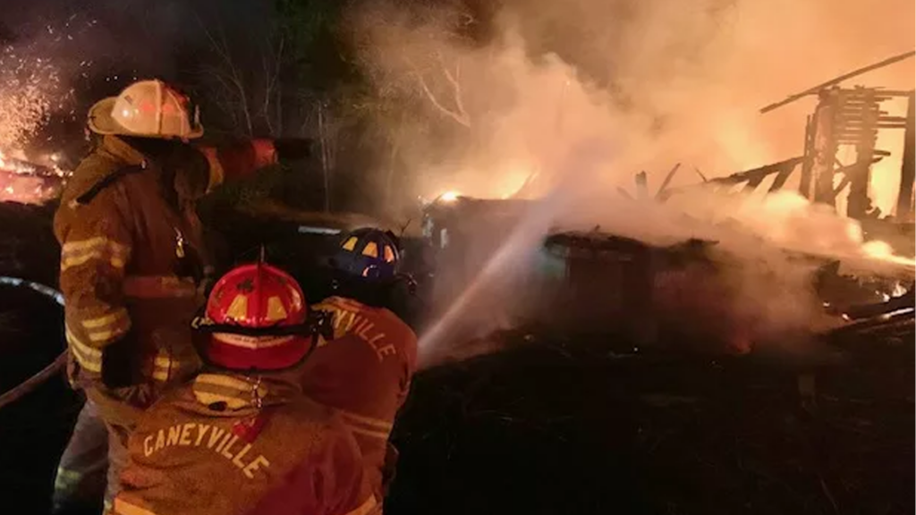 Caneyville Watershed Fire