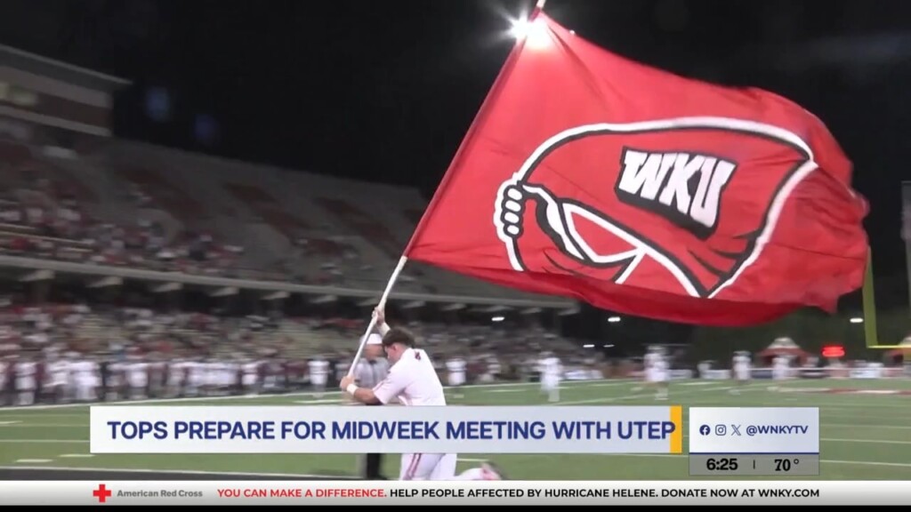 Wku Football Prepares For Midweek Meeting With Utep