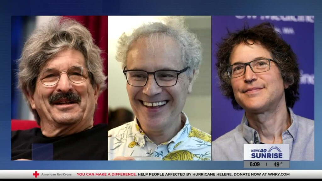 Three American Scientists Honored With Nobel Peace Prize