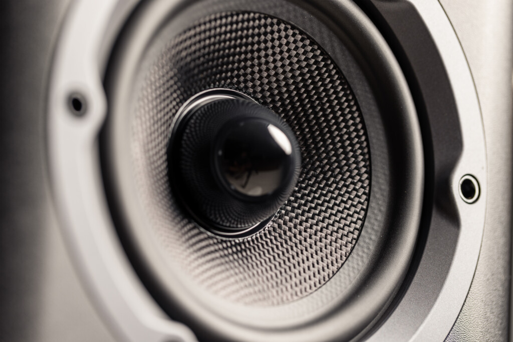 Hifi Audio Speaker Close Up