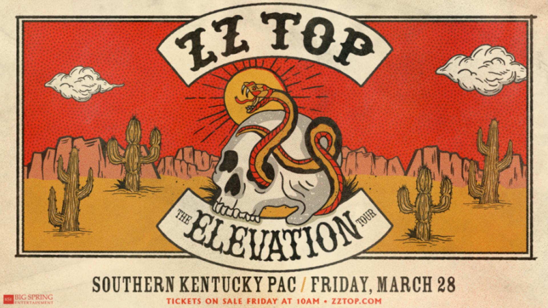 ZZ Top to bring 'Elevation Tour' to Bowling Green - WNKY News 40