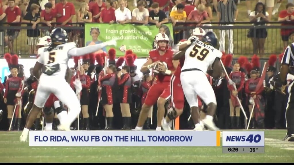 Flo Rida And Wku Football Taking Over The Hill On Wednesday