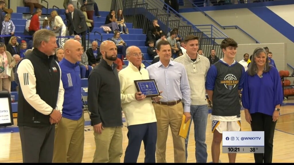 Warren East High School Coach Recognized For 31 Years Of Play