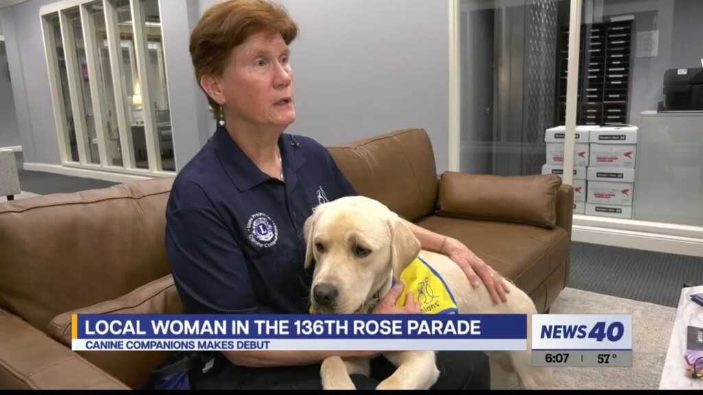 Local Woman Raises Service Dogs Walking In Rose Parade Sotvo 122724