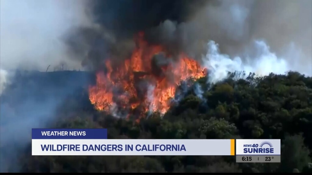 Ca Wildfire Dangers