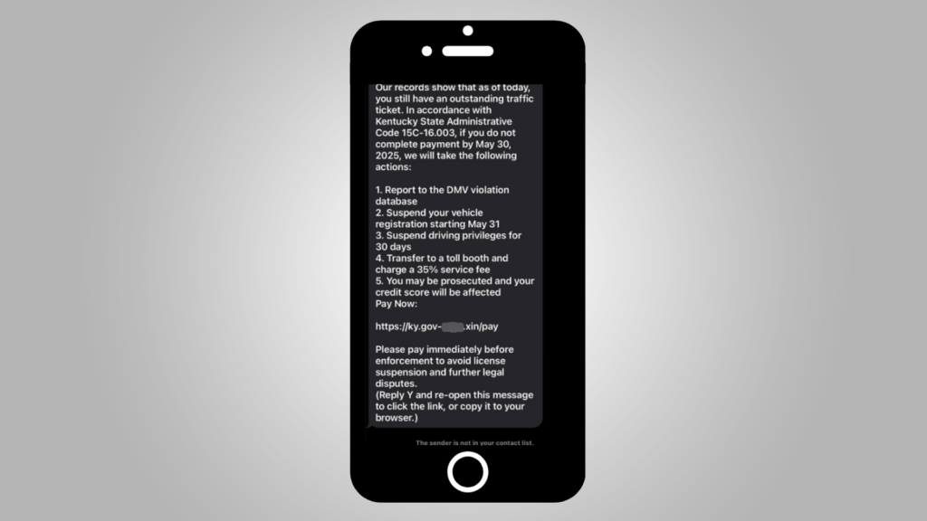 Text Scam