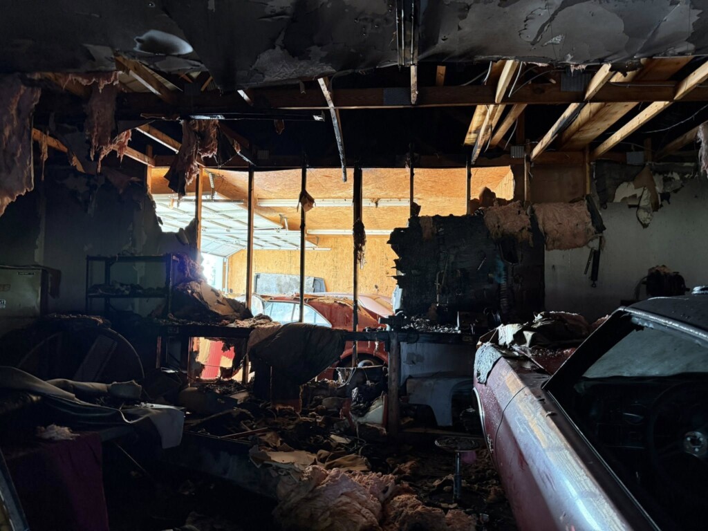 Richardsville Fire Scene