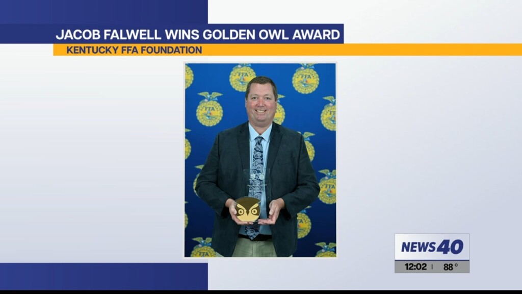 Jacob Falwell Named Golden Owl Award Winner 070425