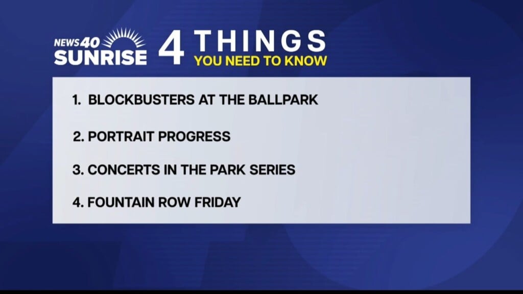 4 Things Sunrise 8.15.25