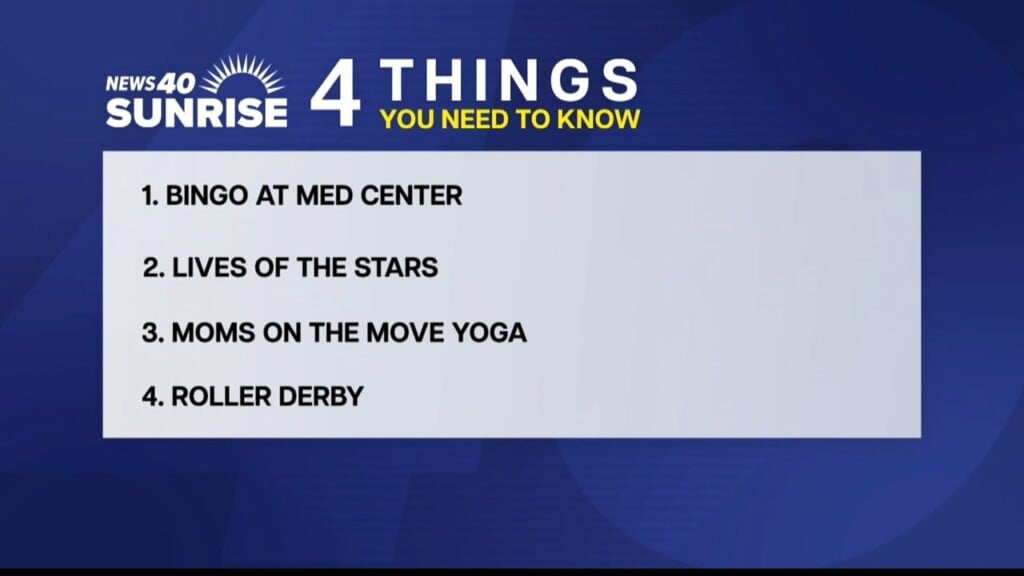 4 Things Sunrise 8.19.25