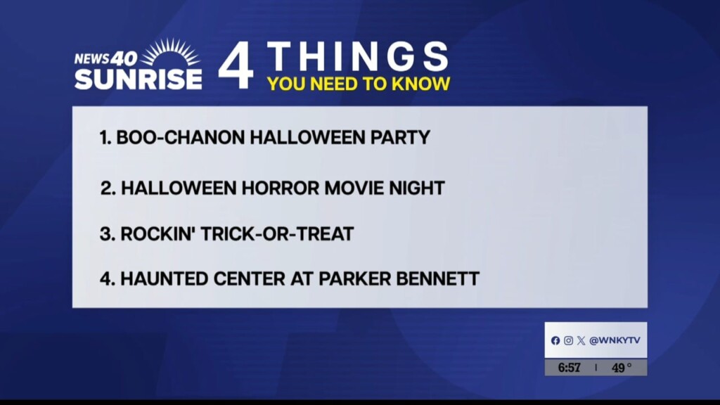 4 Things Sunrise 10.30.25