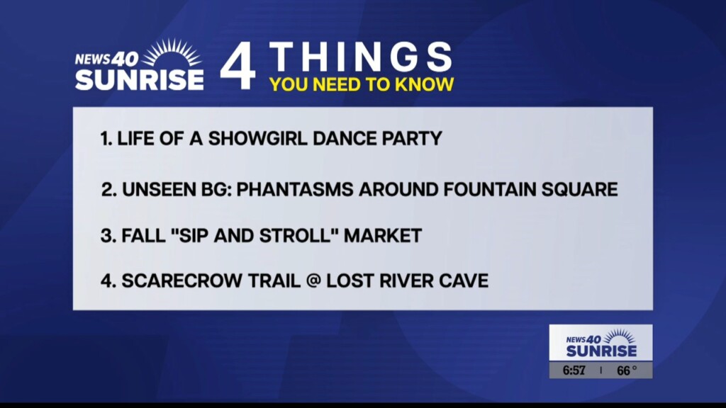 4 Things Sunrise 10.3.25