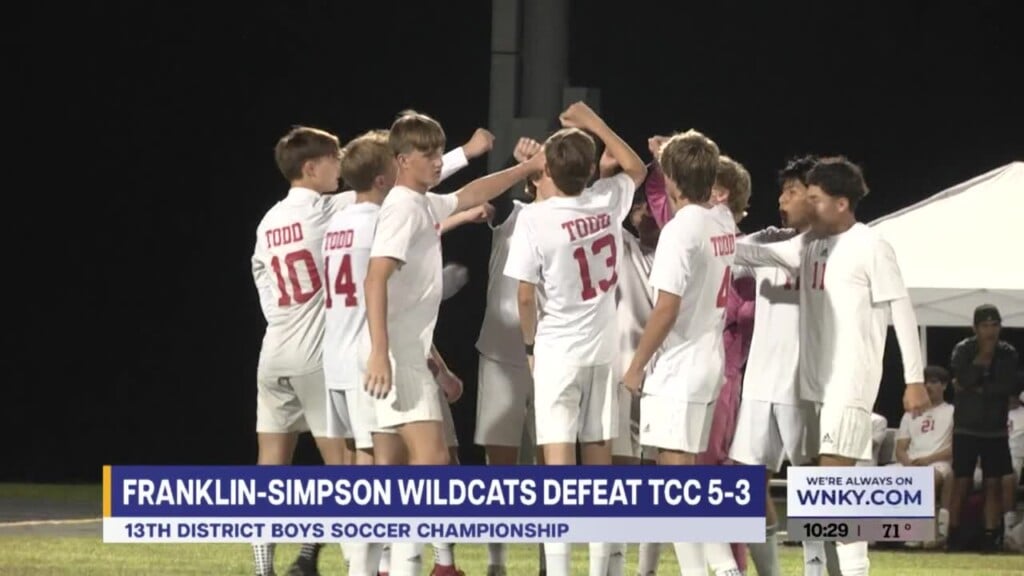 District Soccer Tournament Scoreboard 10/6/2025