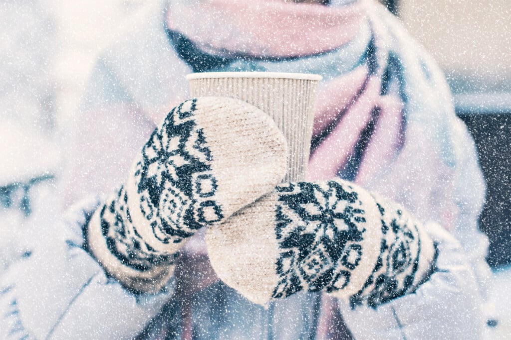 Hot Drink In Woman S Hands Wearing Warm Knitted Gl 2025 10 12 23 11 09 Utc