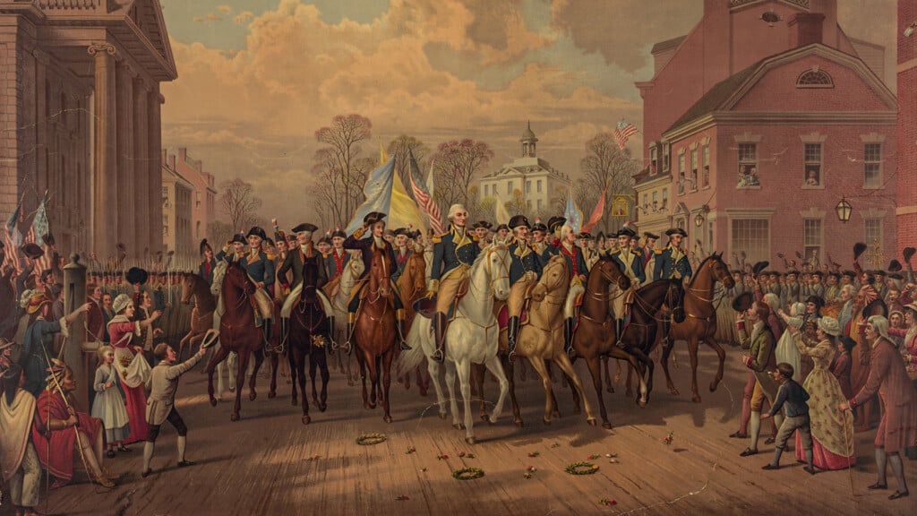 Washingtons Entry Into New York