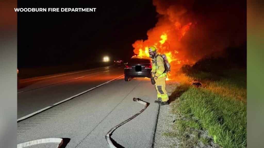 Vehicle Fire Temporarily Closes Northbound I 165 In Warren County