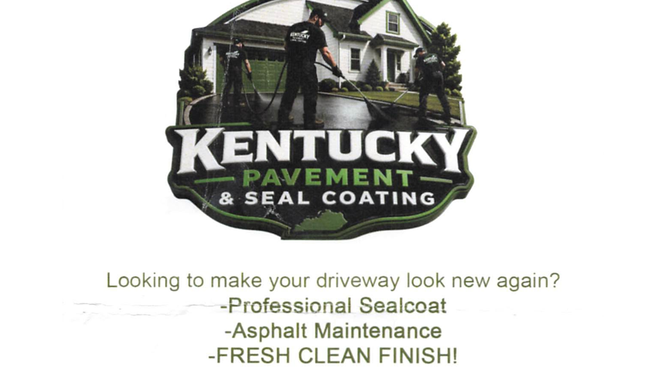 Kentucky Sealing Pavement