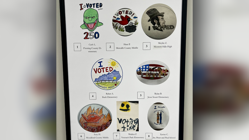 I Voted Sticker 2026