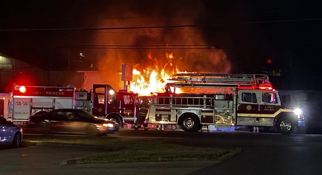 Cadiz Restaurant Fire