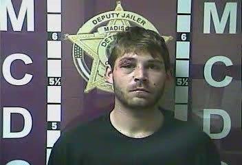 Dustin Brockman of Russell Springs accused of hitting 6 vehicles on Irvine Rd in Madison County DUI on 4-21-16