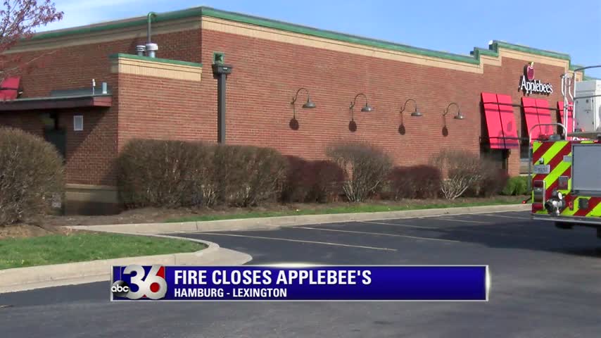 Small fire forces Applebee's to close early in Hamburg on 3-22-16